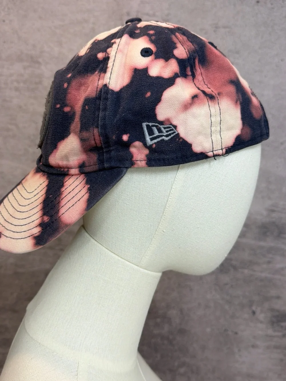 NFL Dallas Cowboys Tie-Dye Cap - Pink & navy blue
